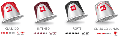 illy capsules classico intenso forte classico lungo desktop